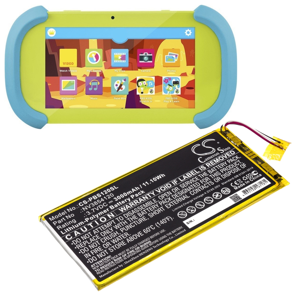 Akut Tabletin akku CS-PBS120SL