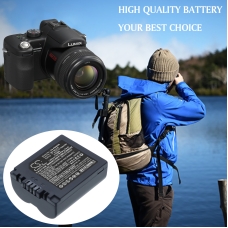 Yhteensopiva akun vaihto Panasonic BP-DC5 J,BP-DC5 U,BP-DC5-E,CGA-S006,CGA-S006E...