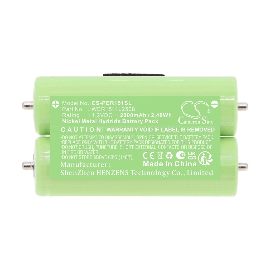 Akku yhteensopiva Braun Panasonic CS-PER151SL