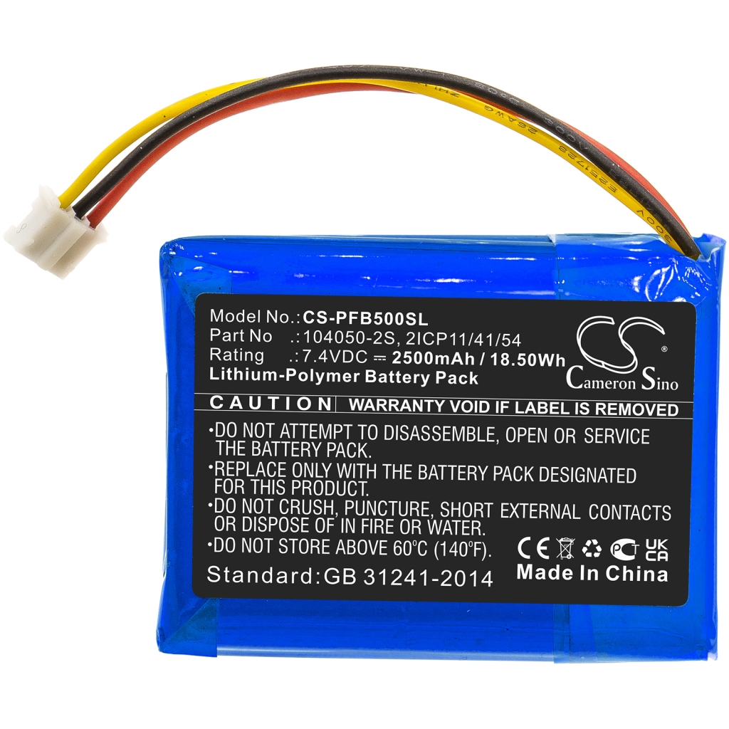 Akut Kaiuttimen akku CS-PFB500SL