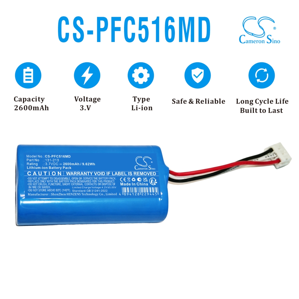 Akku yhteensopiva Possum freedom CS-PFC516MD