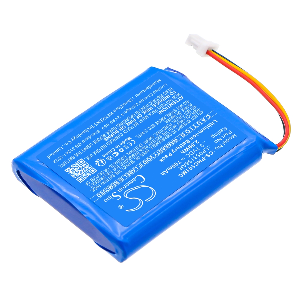 Yhteensopiva akun vaihto Philips LP053136AR