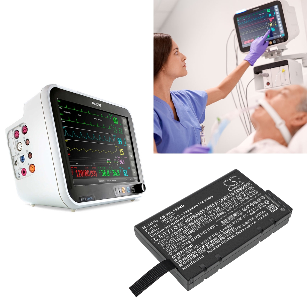 Yhteensopiva akun vaihto Philips ME202C