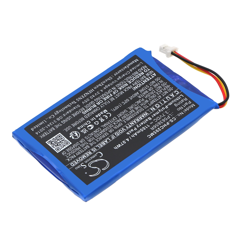 Yhteensopiva akun vaihto Philips LP563856R