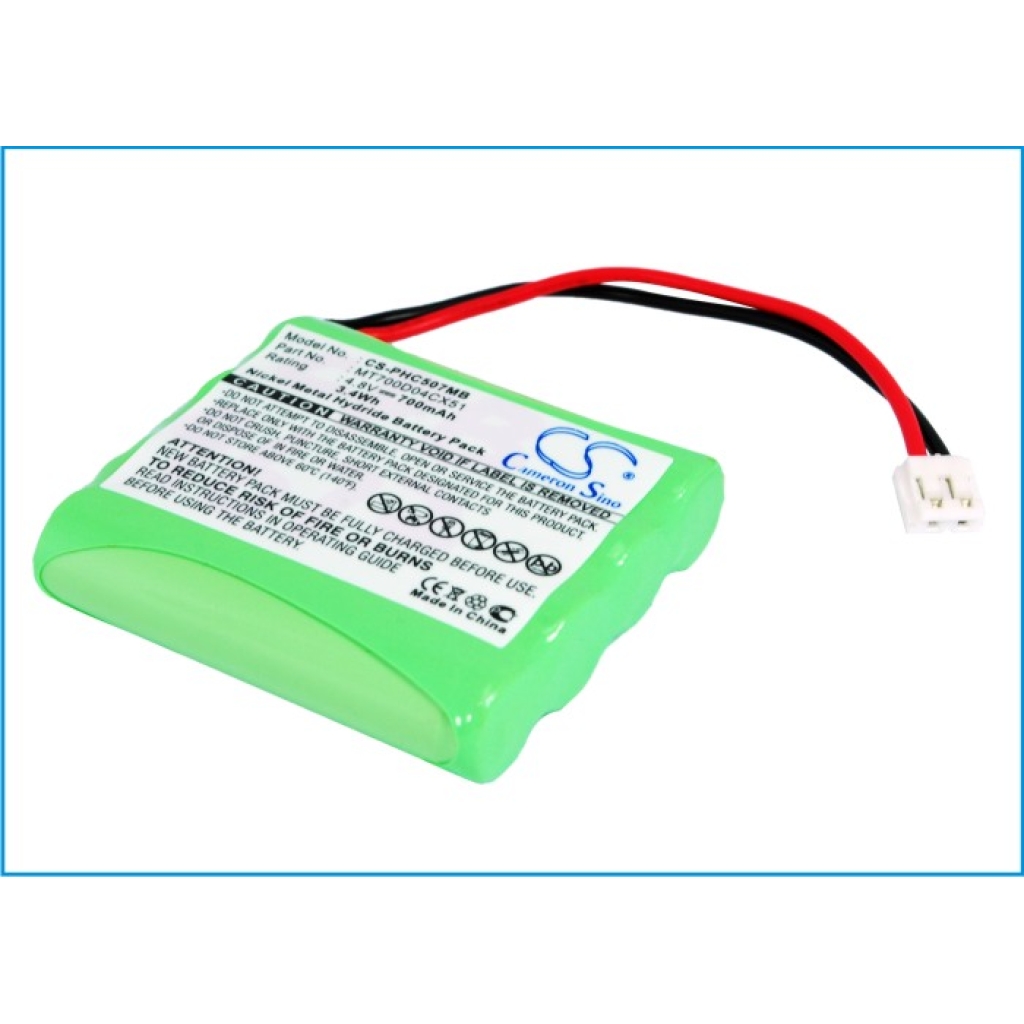 Yhteensopiva akun vaihto Philips MT700D04CX51