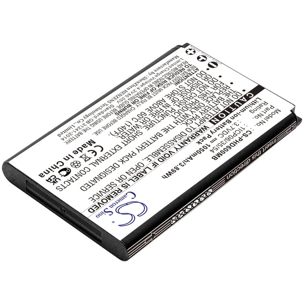 BabyPhone-akku Oricom CS-PHD600MB