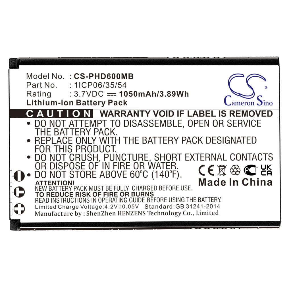 Battery Replaces 996510050728