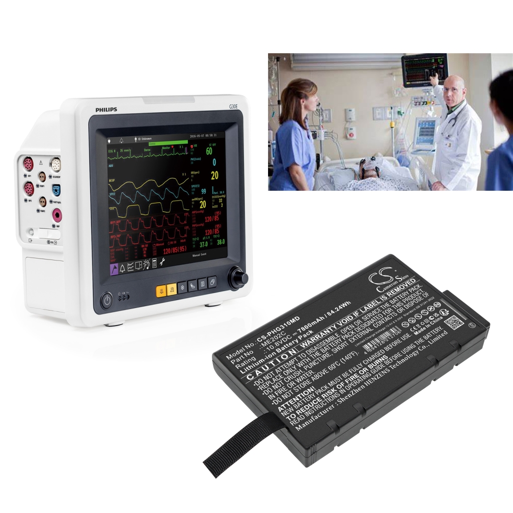 Lääketieteellinen akku Drager CS-PHG310MD