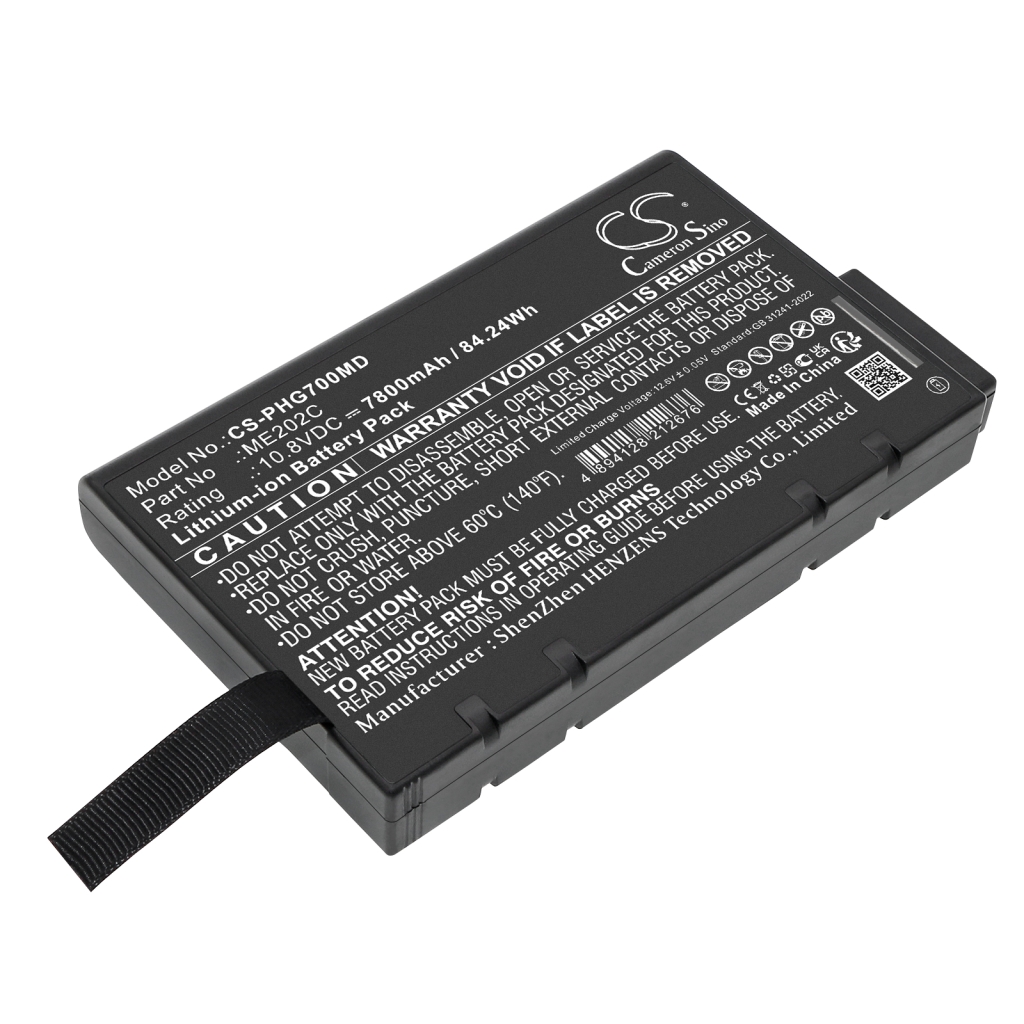 Yhteensopiva akun vaihto Philips ME202C