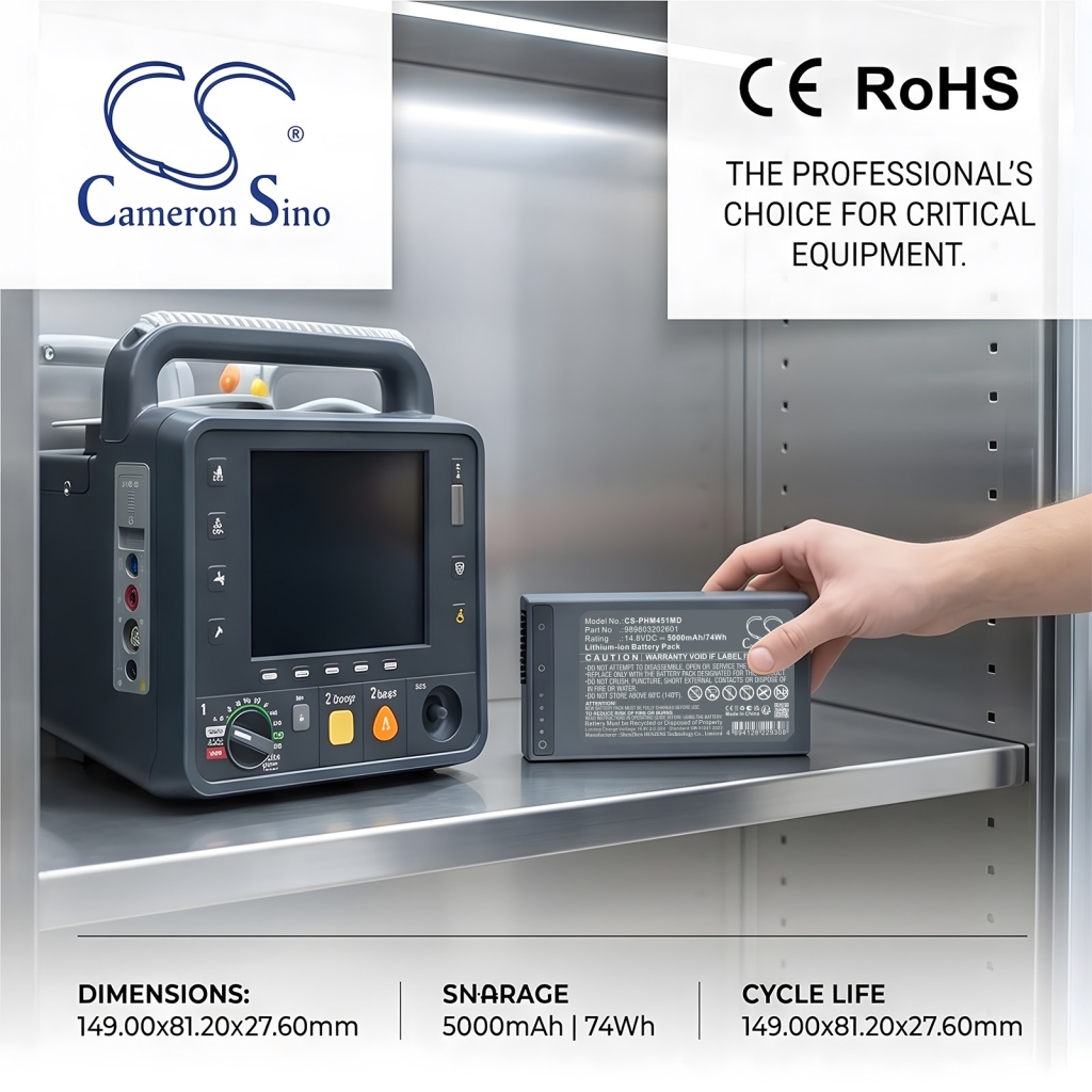 Akku yhteensopiva Phillips CS-PHM451MD