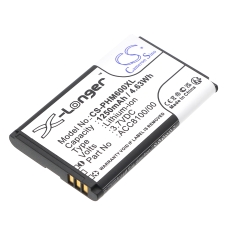Yhteensopiva akun vaihto Philips 8403 810 00011,ACC8100,ACC8100/00