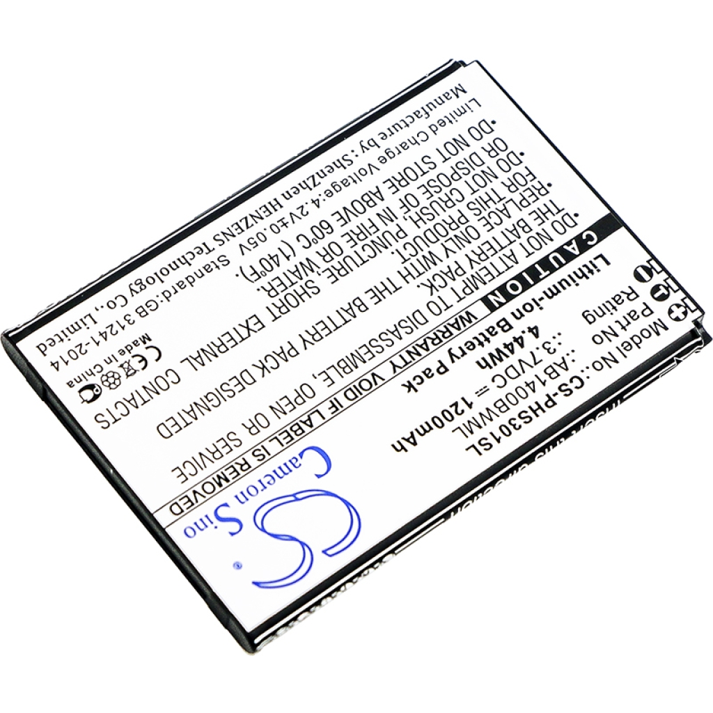 Battery for PHILIPS S301