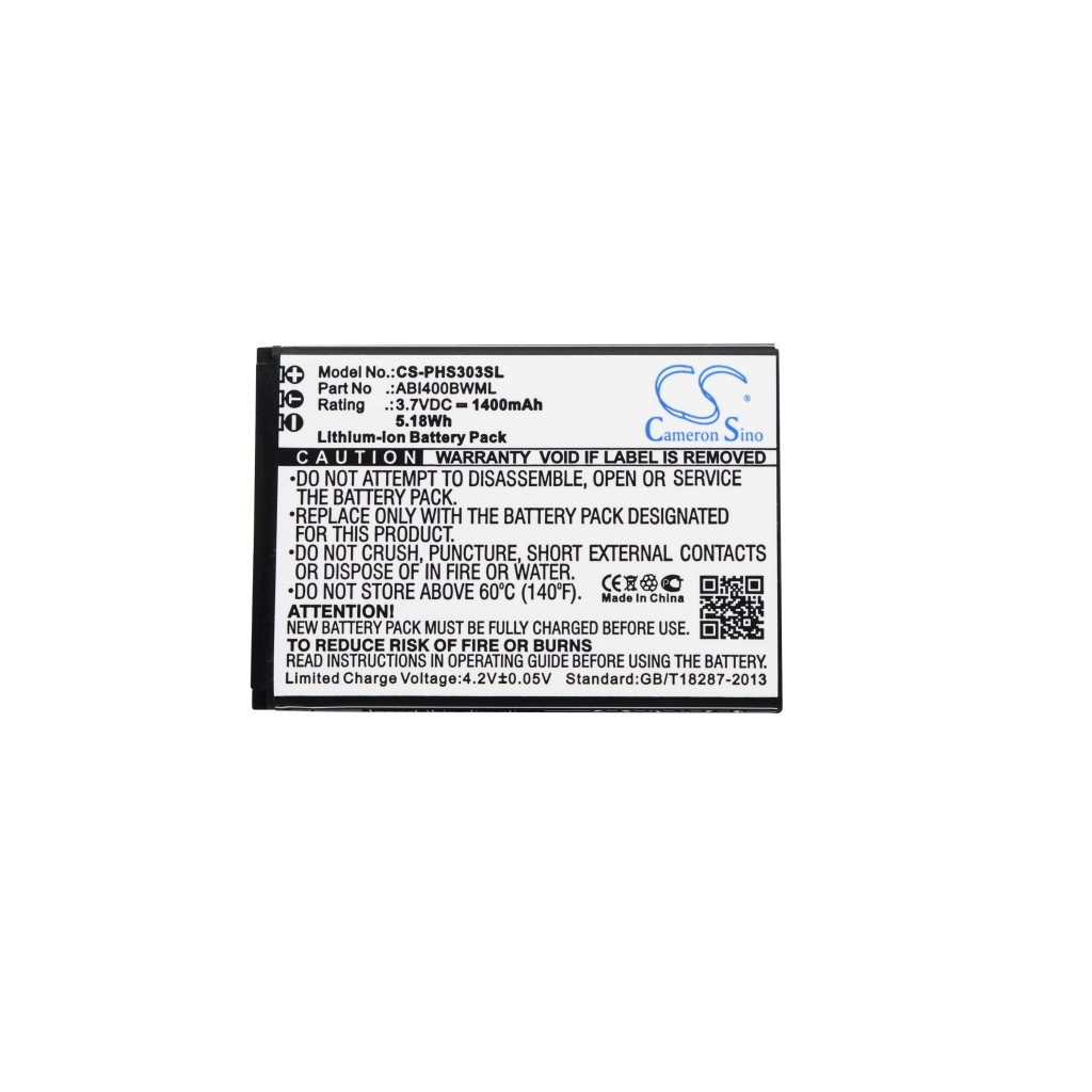 Akku Korvaa Philips ABI400BWML