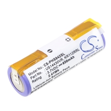 Yhteensopiva akun vaihto Philips KR112RRL,US14430VR