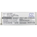 Akku yhteensopiva Philips CS-PHT200MD