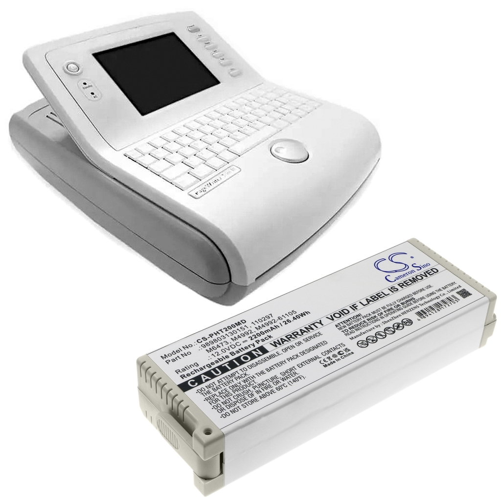 Akku yhteensopiva Philips CS-PHT200MD