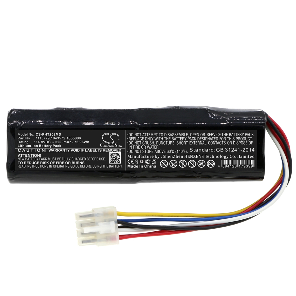 Yhteensopiva akun vaihto Philips 1043572,1055806,1113779