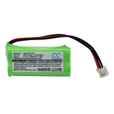 Yhteensopiva akun vaihto Philips 2HR-AAAU,60AAAH2BMX,H-AAA600X2