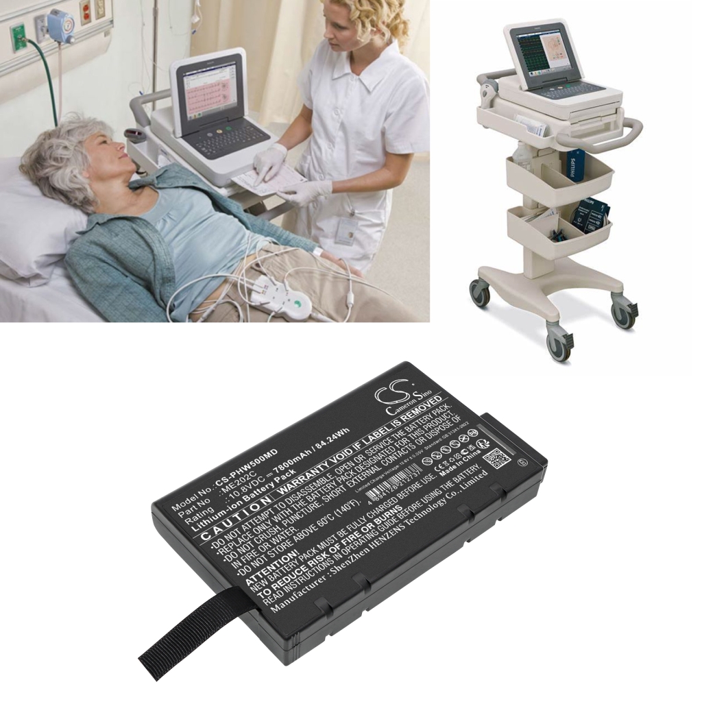 Yhteensopiva akun vaihto Philips ME202C
