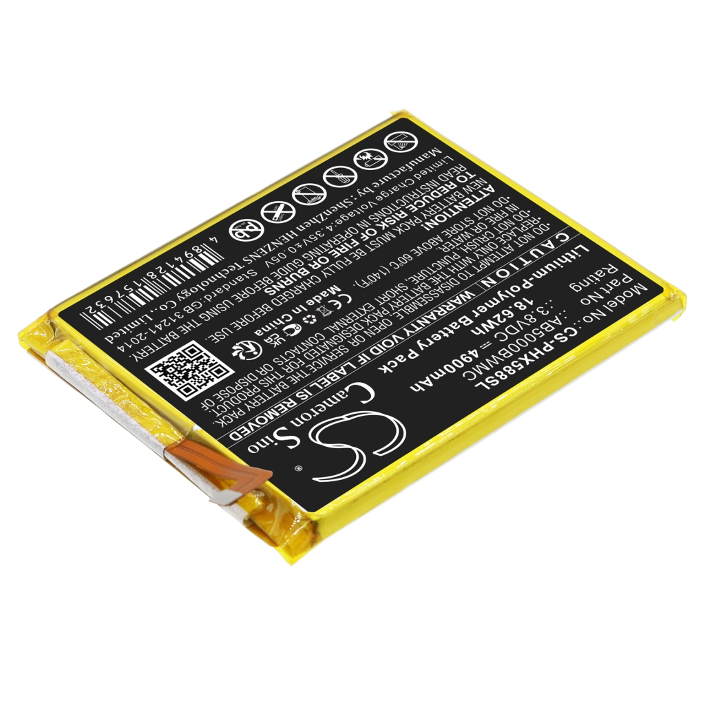 Yhteensopiva akun vaihto Philips AB5000BWMC