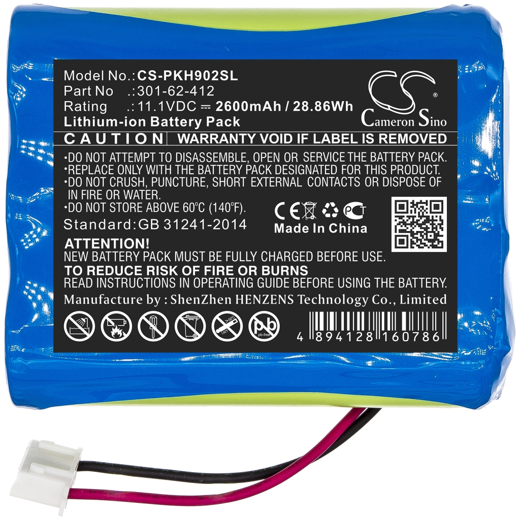 Työkalujen akku Peaktech CS-PKH902SL