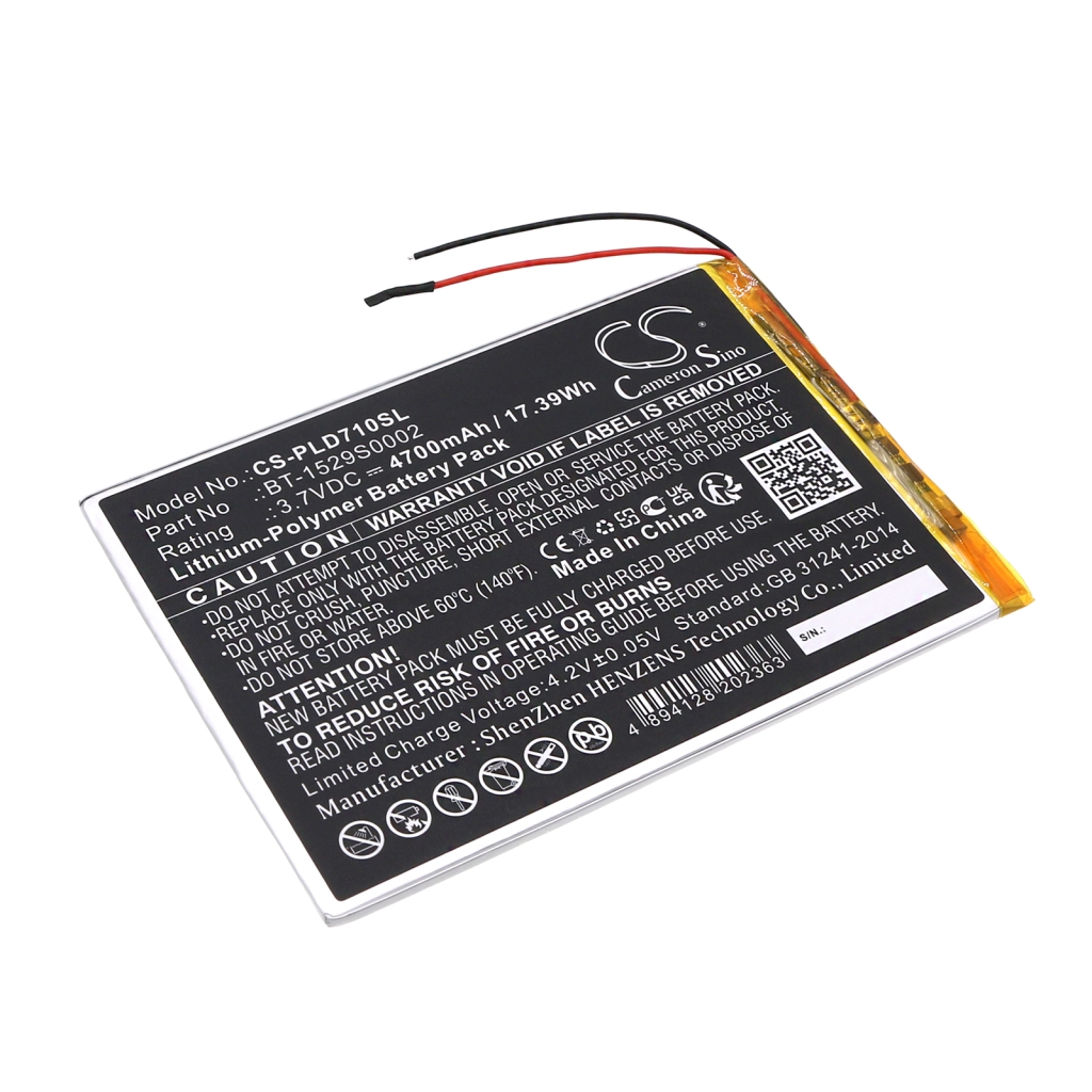 Akut Tabletin akku CS-PLD710SL