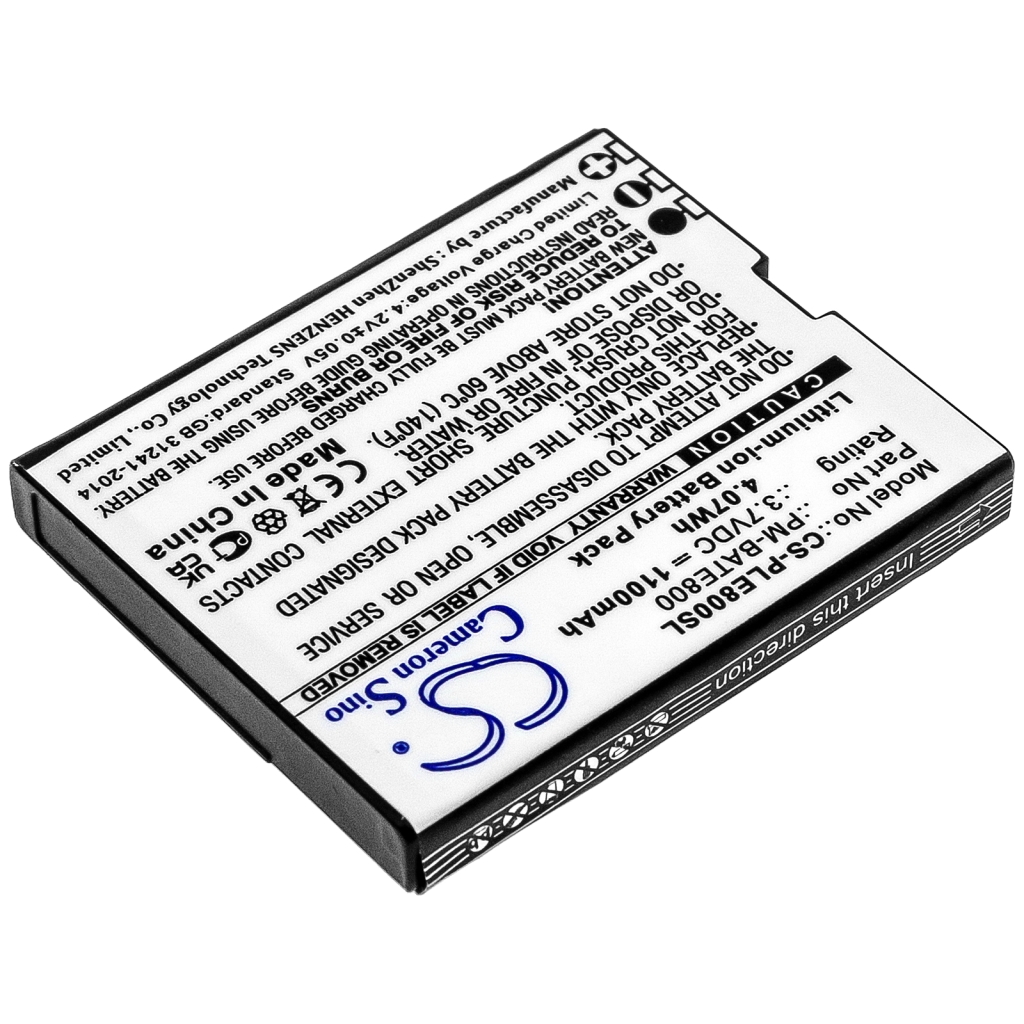 Yhteensopiva akun vaihto Plum PM-BATE800