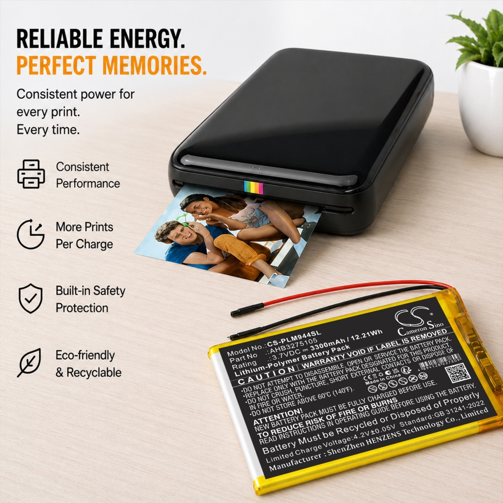 Battery compatible with Polaroid