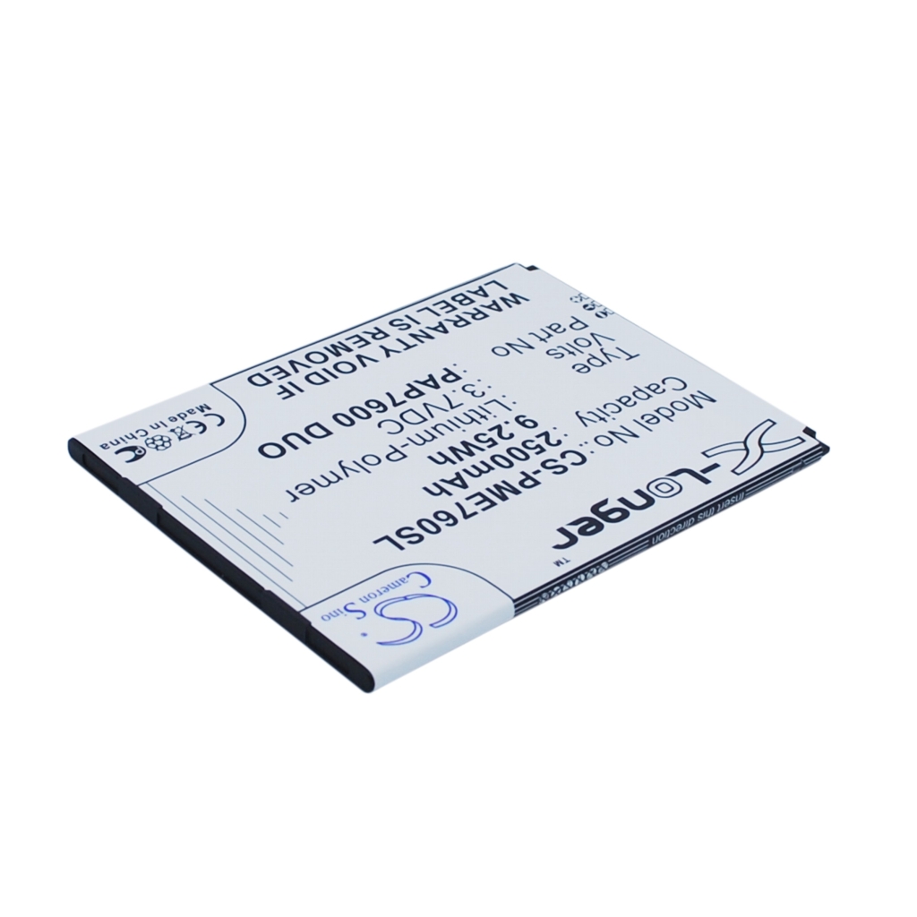 Yhteensopiva akun vaihto Prestigio PAP7600 DUO