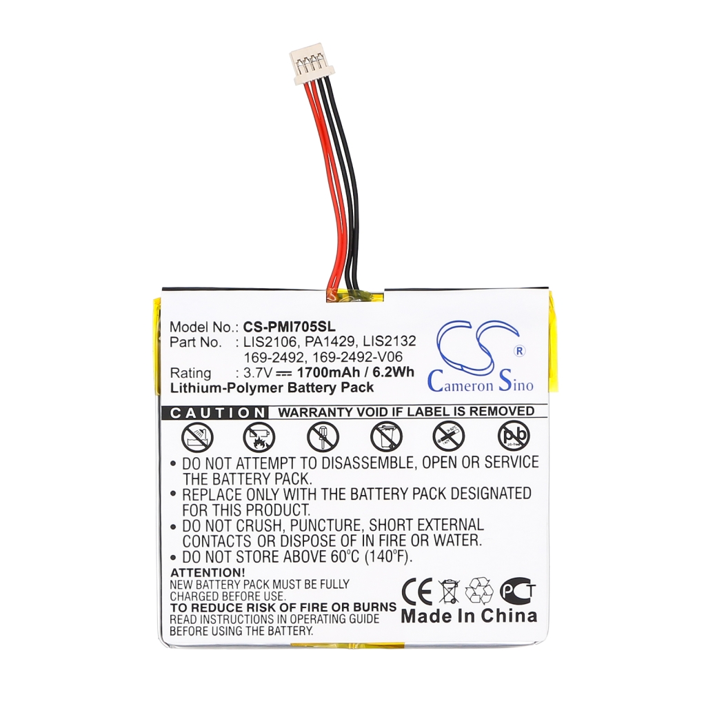 Tabletin akku Palm Tungsten C (CS-PMI705SL)