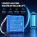 Battery compatible with Particle measuring systems