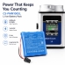 Battery compatible with Particle measuring systems