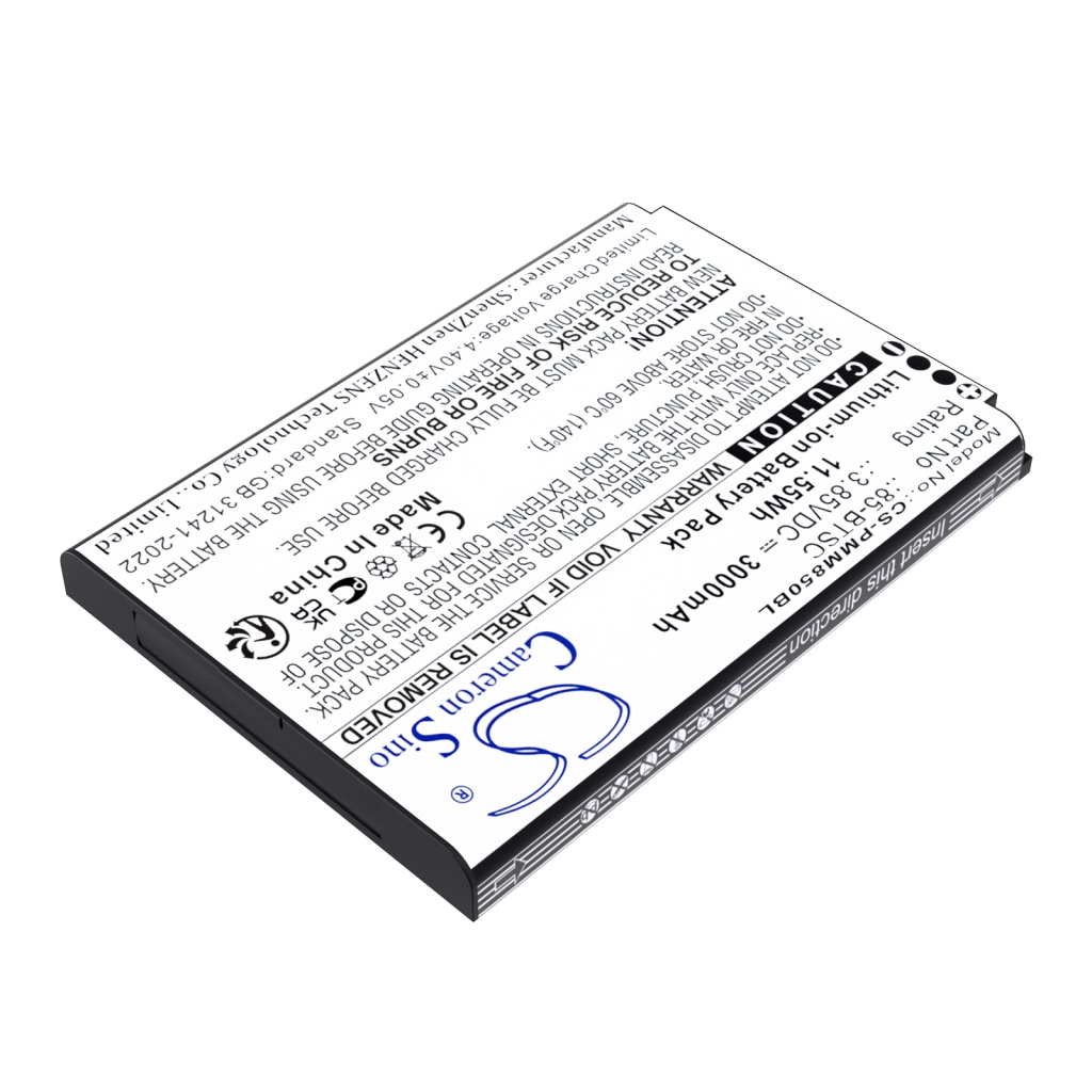 Viivakoodinlukijan akku Point mobile CS-PMM850BL