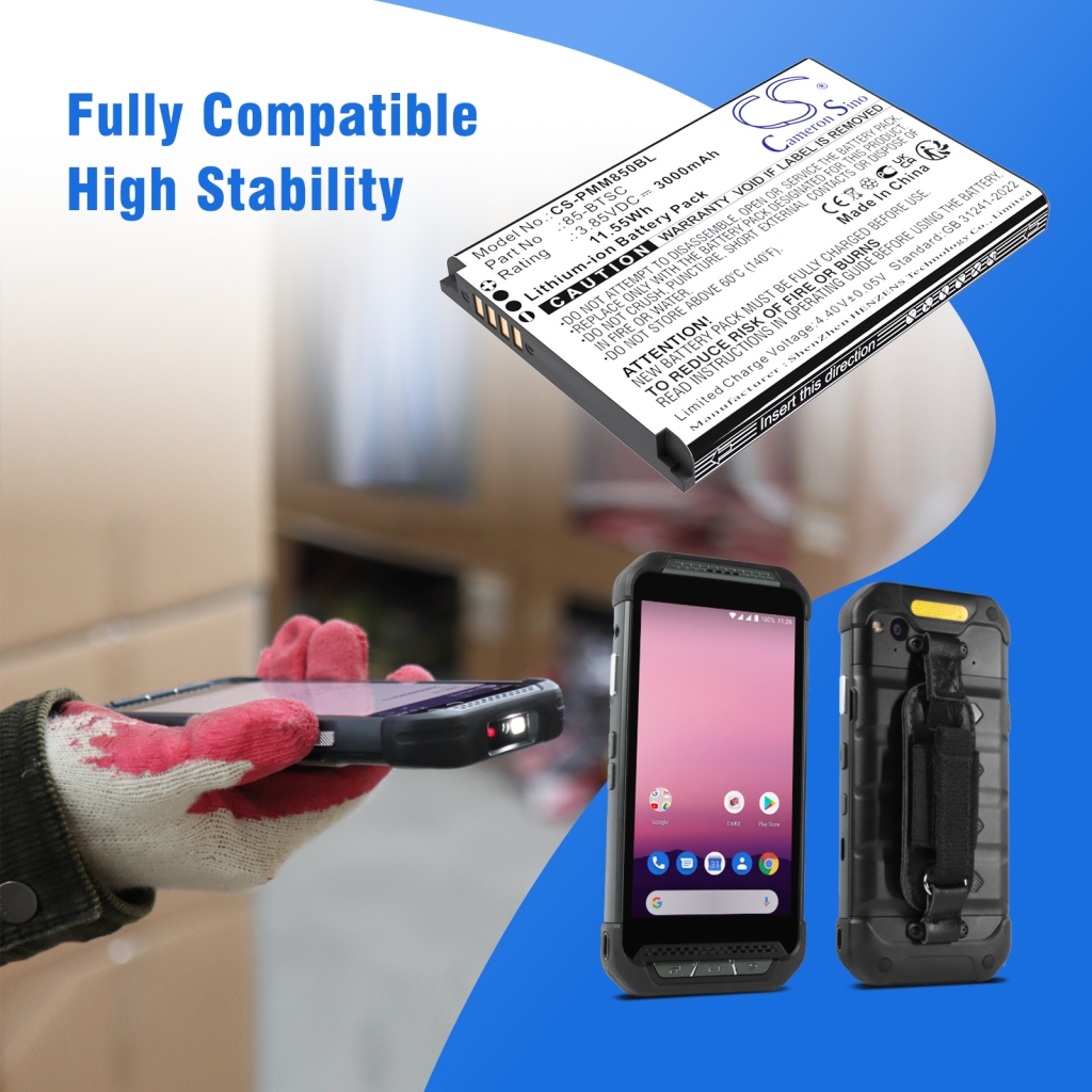 Viivakoodinlukijan akku Point mobile CS-PMM850BL