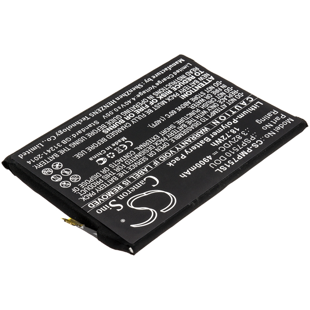 Yhteensopiva akun vaihto Prestigio PSP7510 DOU