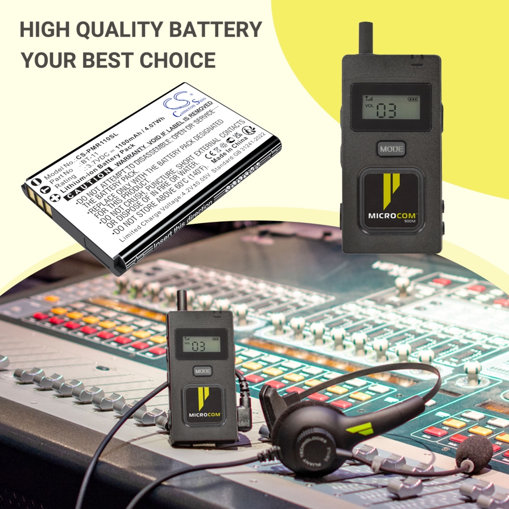 Langattoman puhelimen akku TAICOM CS-PMR110SL