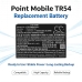 Battery compatible with Point mobile