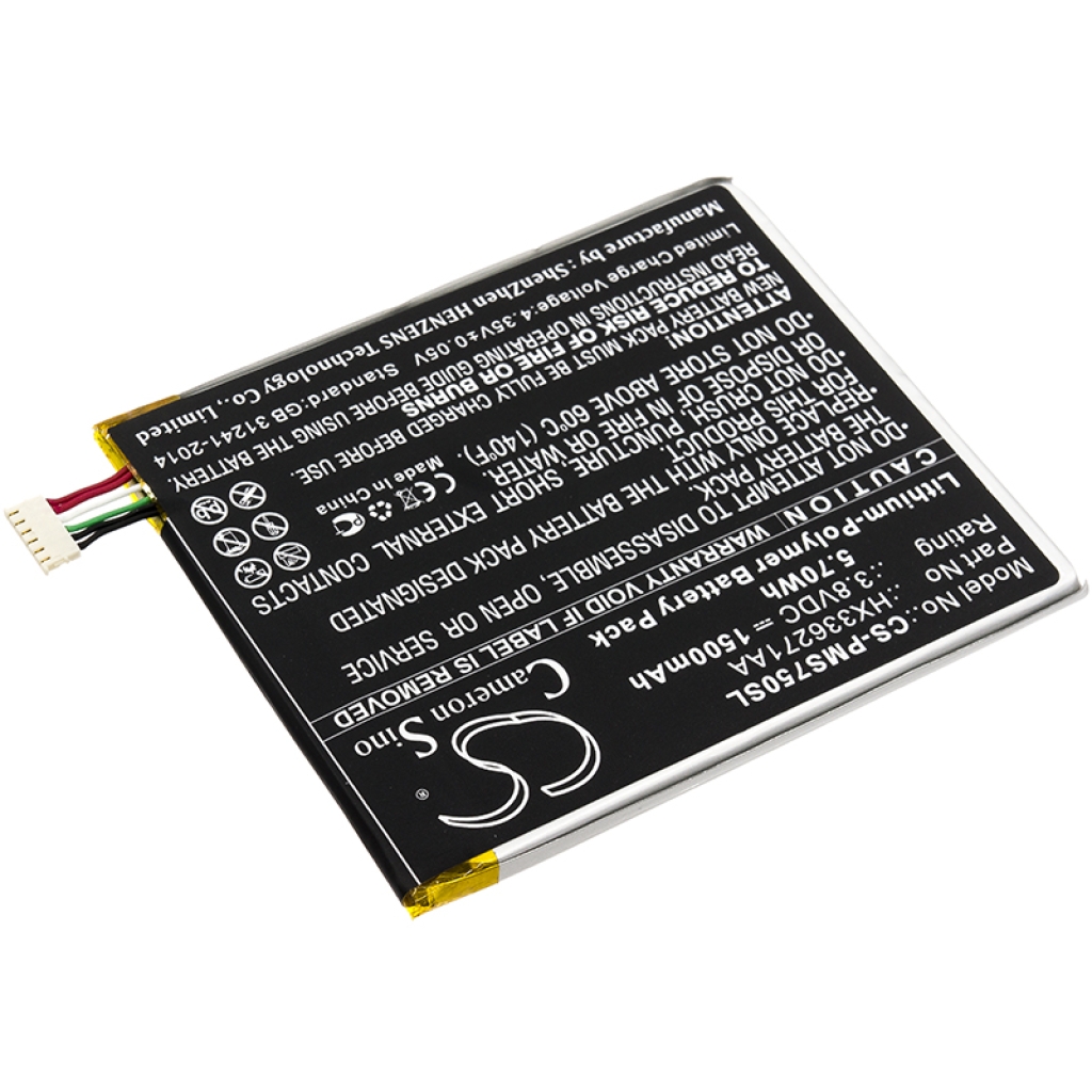 Matkapuhelimen akku Prestigio PSP7505DUO (CS-PMS750SL)
