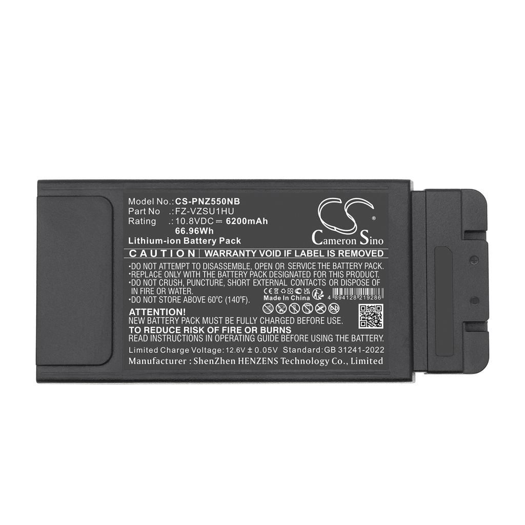 Kannettavan tietokoneen akku Panasonic CS-PNZ550NB