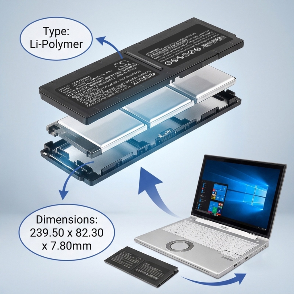 Battery compatible with Panasonic