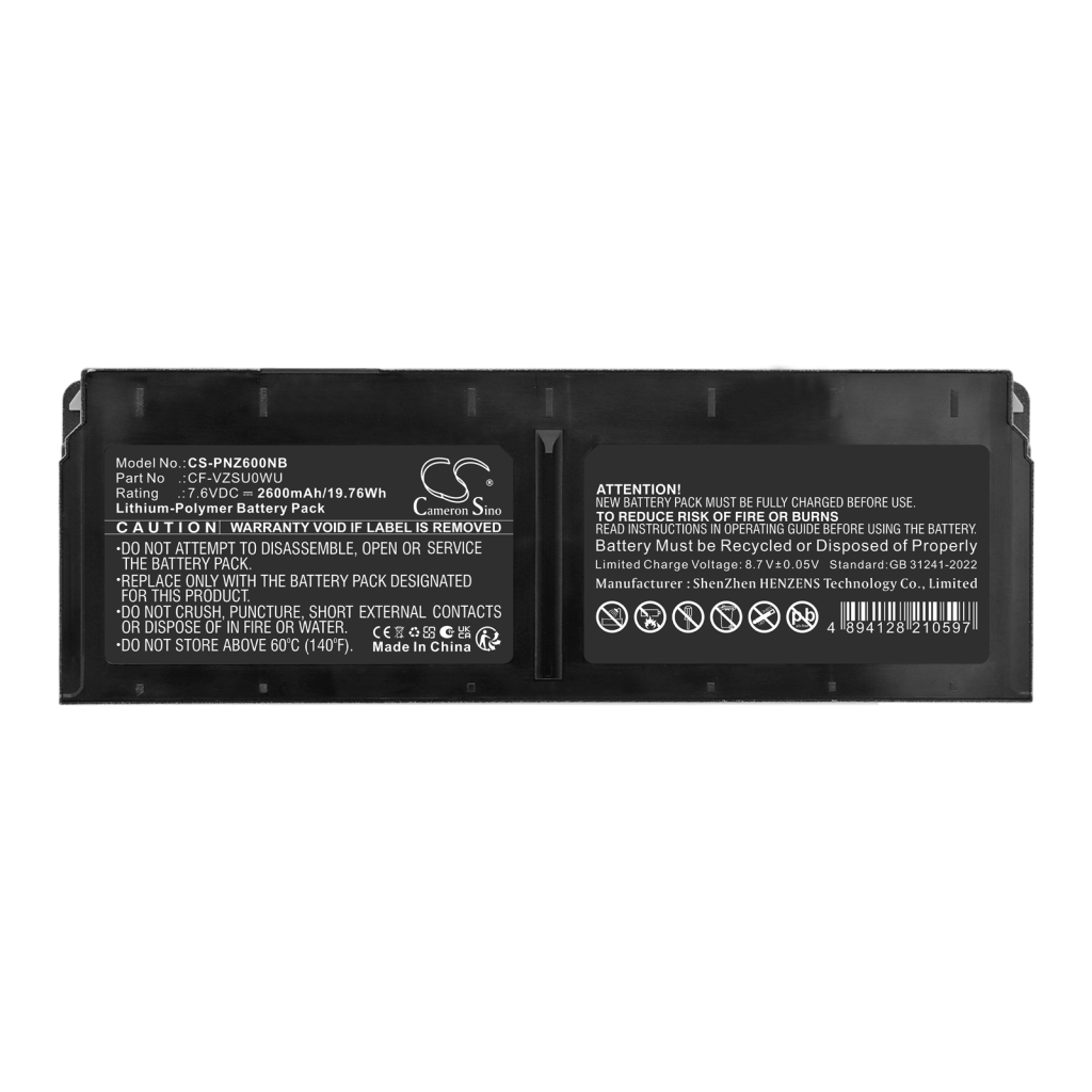 Battery compatible with Panasonic