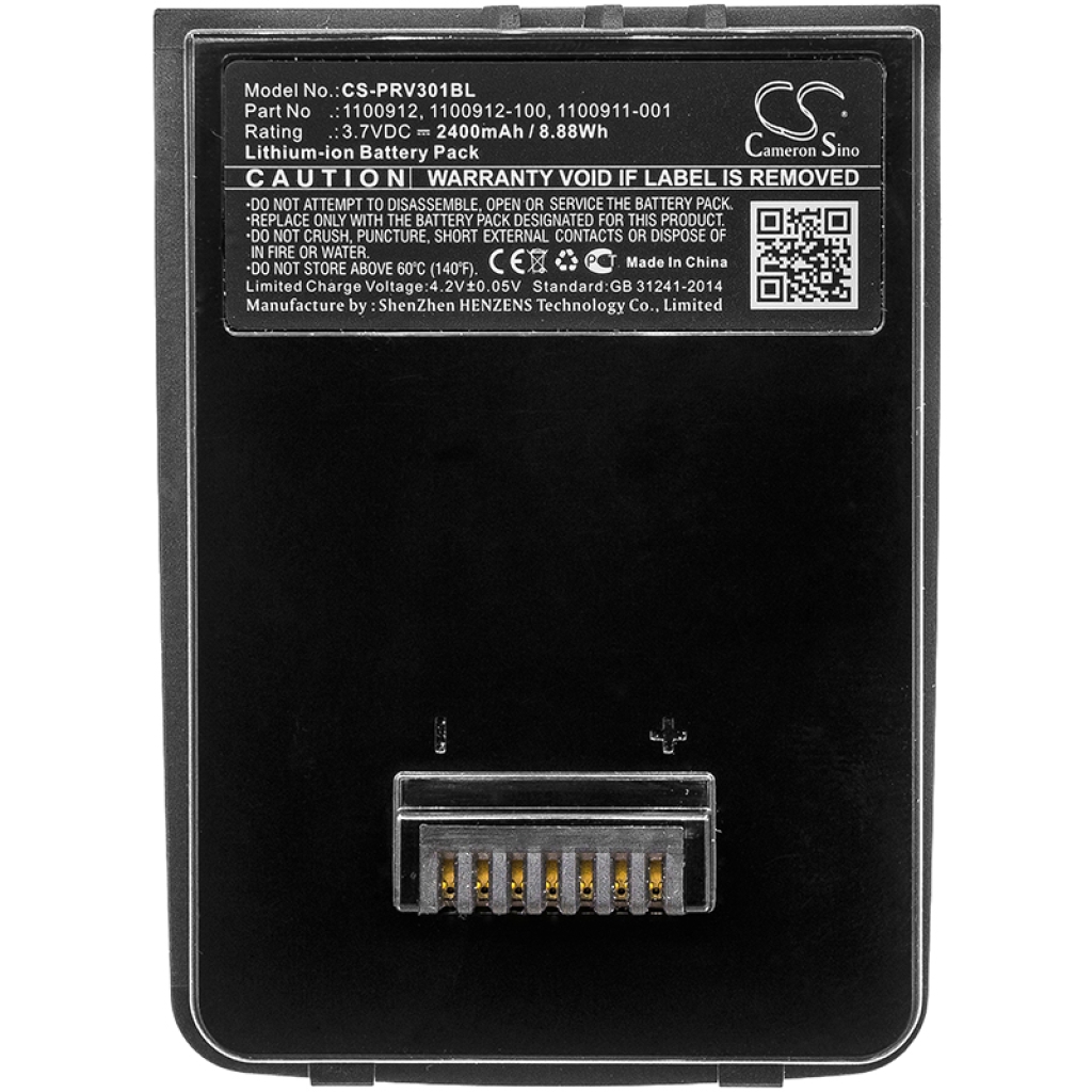Akku yhteensopiva PSION CS-PRV301BL