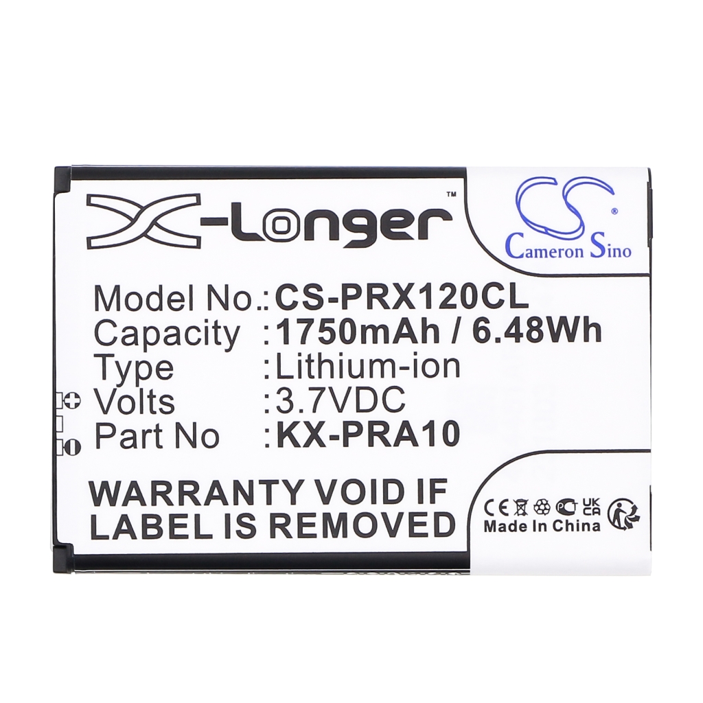 Yhteensopiva akun vaihto Panasonic KX-PRA10