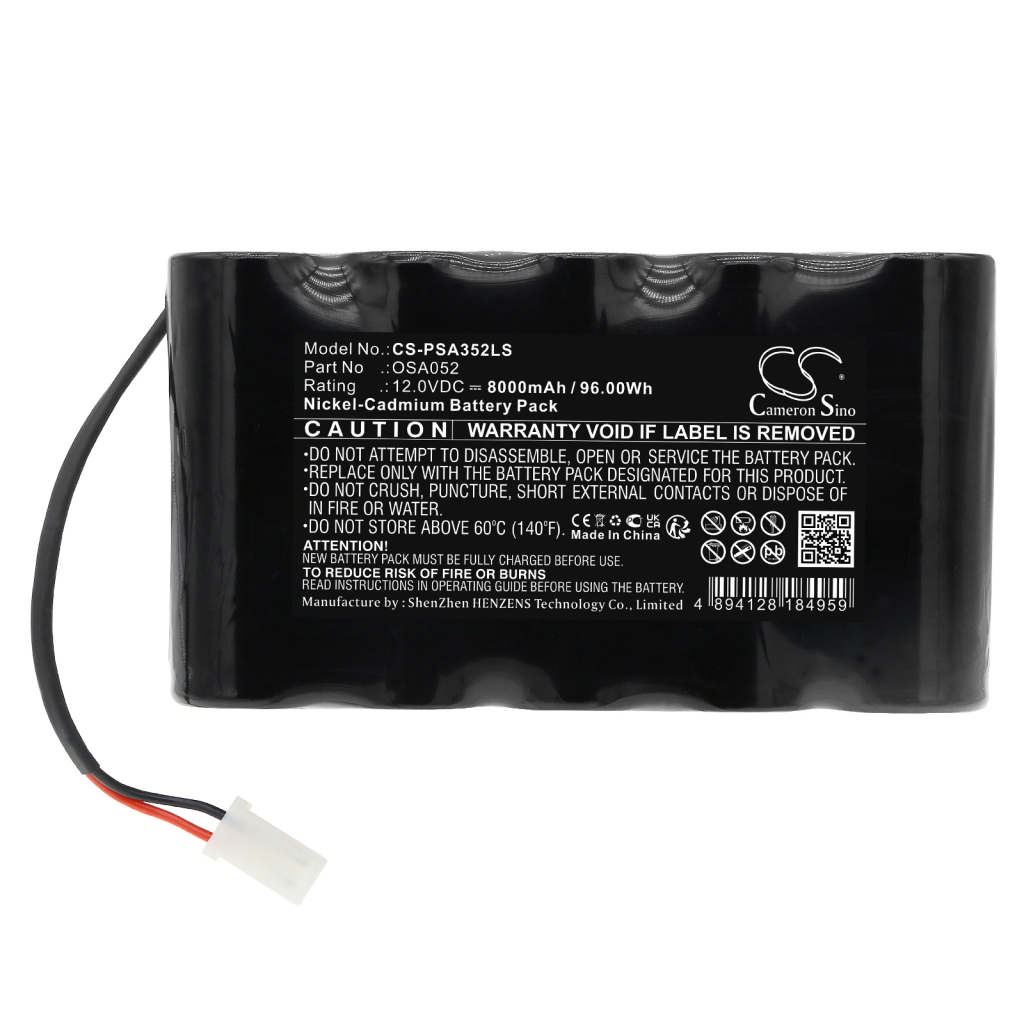 Akut Kotiturvakameran akku CS-PSA352LS