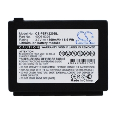 Yhteensopiva akun vaihto Datalogic 4006-0326,95A201001