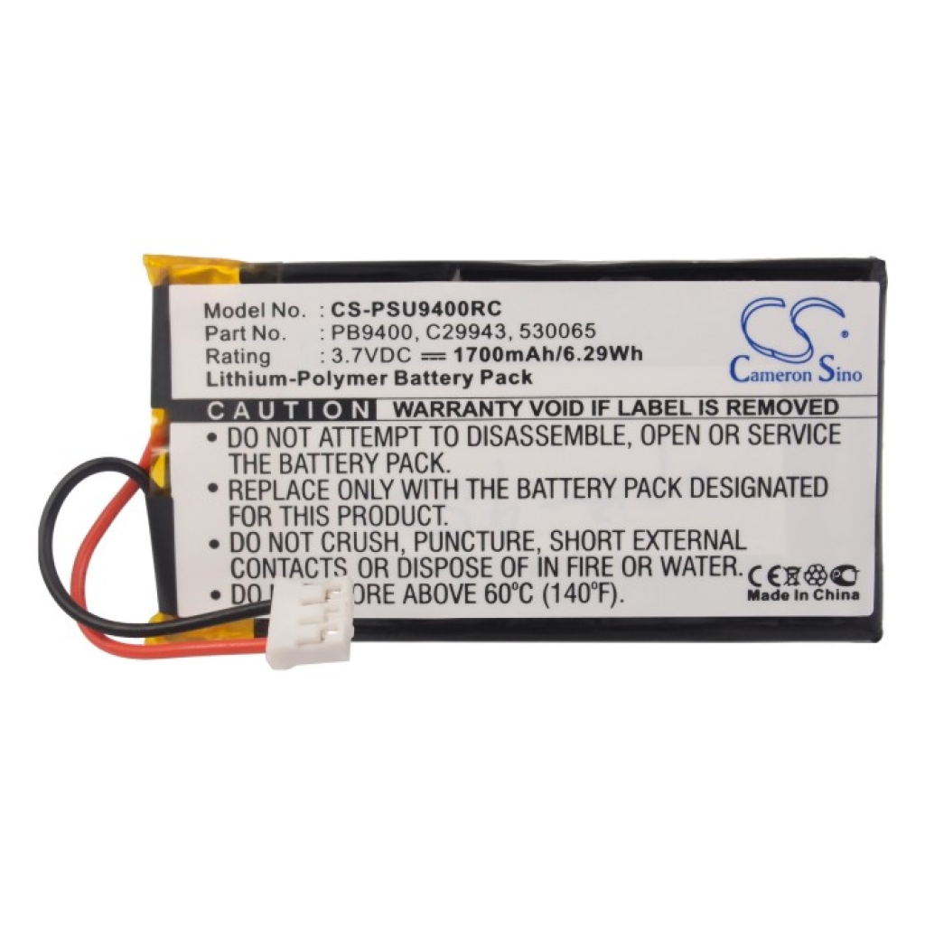 Akut Kaukosäätimen akku CS-PSU9400RC