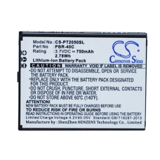 Yhteensopiva akun vaihto Pantech PBR-40C