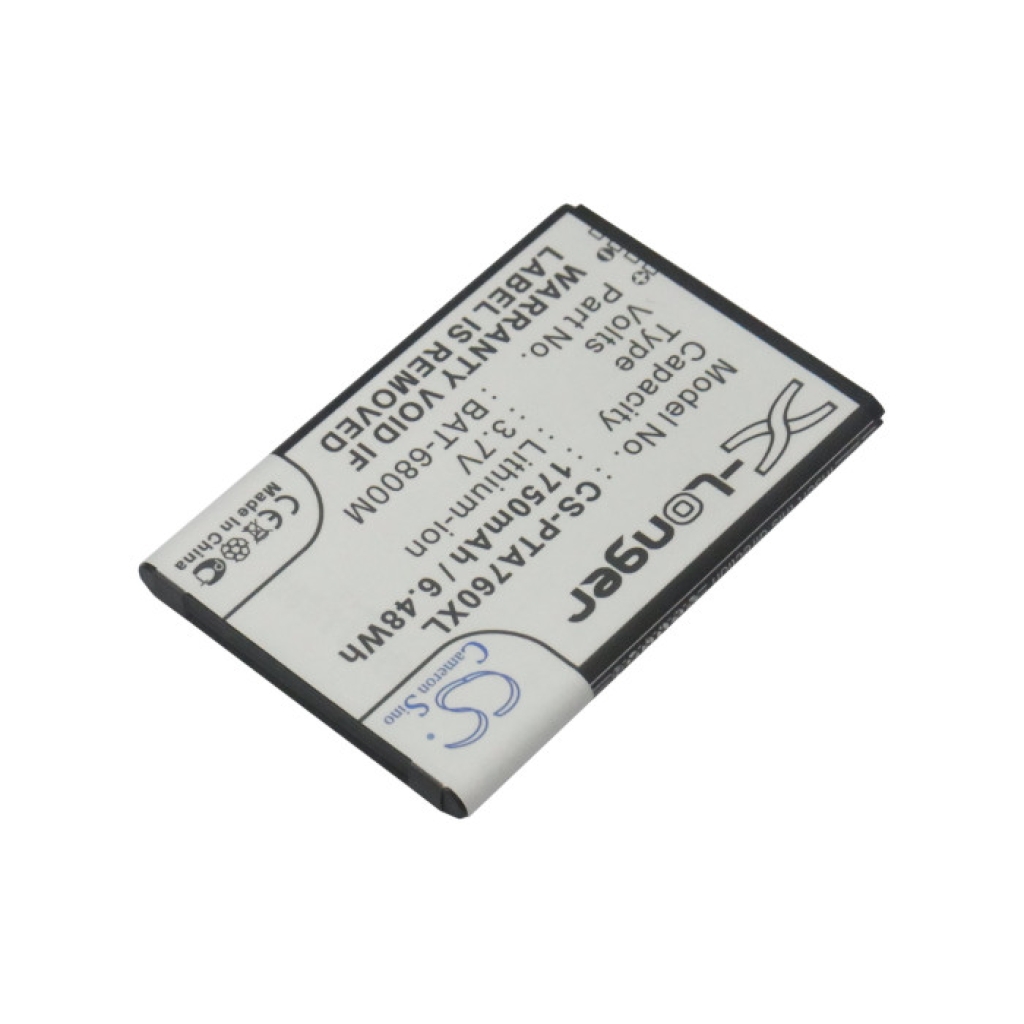 Akku yhteensopiva Pantech Sky CS-PTA760XL