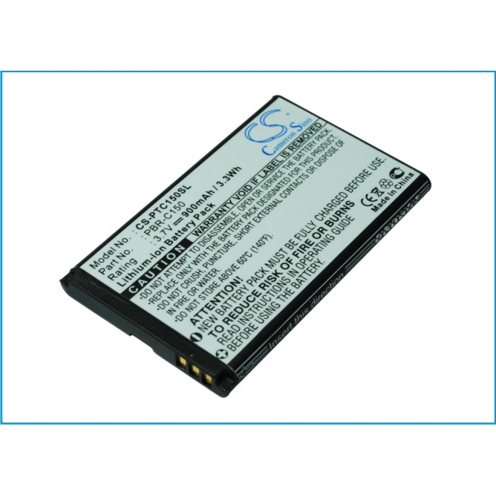 Yhteensopiva akun vaihto Pantech PBR-C150