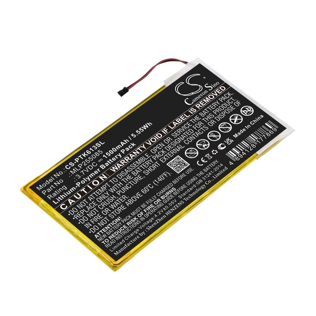 E-kirjanlukijan akku Pocketbook Touch Lux 623 (CS-PTK613SL)